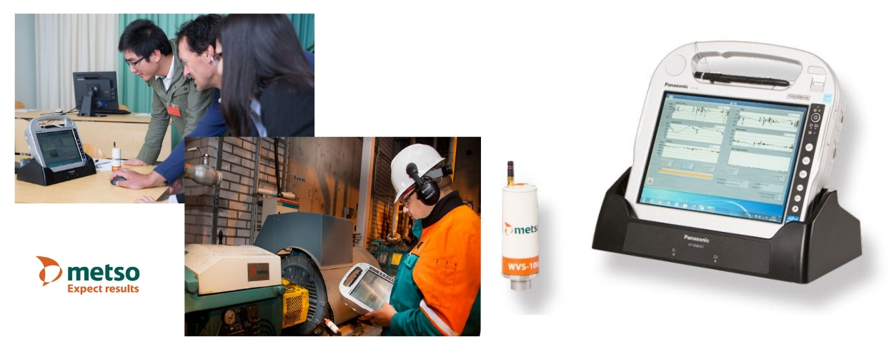 Metso Maintenance Pad : Machine Analyzer to secure production, protect plant assets and improve maintenance efficiency