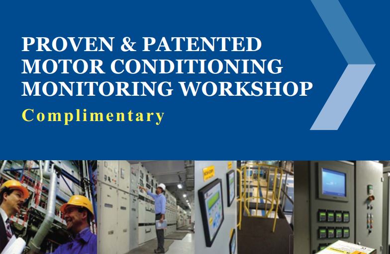 Proven & Patented Motor Conditioning Monitoring Workshop, 6th August 2015